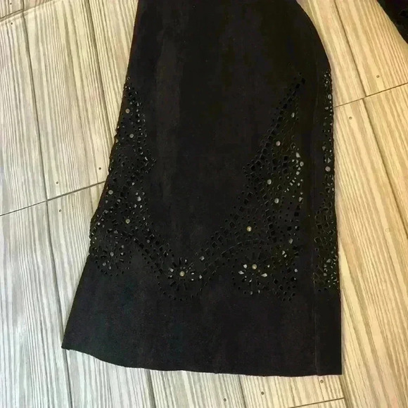 Spiegel Suede Boho Southwestern Light Jacket - Picture 7 of 9